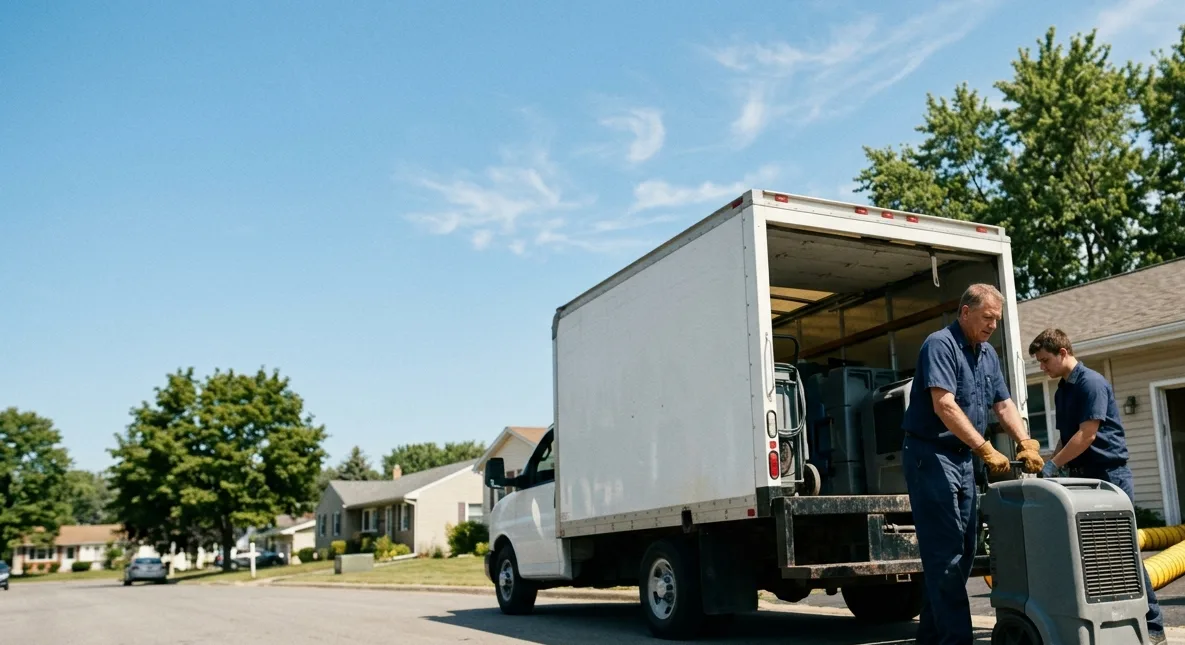 Water Damage Cleanup in Fairfax, IA near me